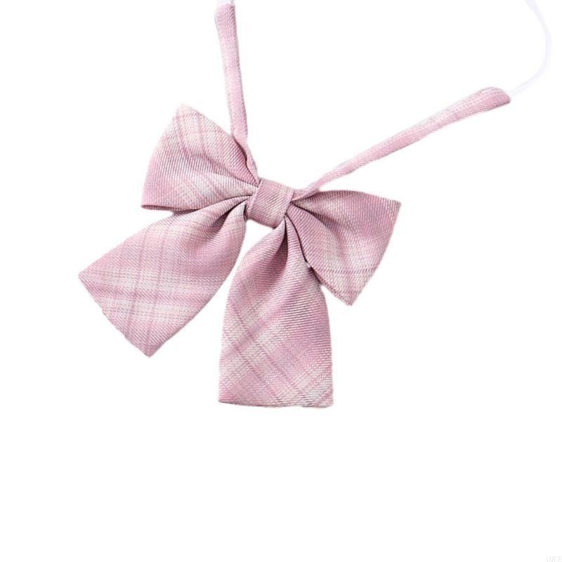 Bow Tie Pre Tied - Vorgebundene Krawatte für Damen, karierte Krawatte,