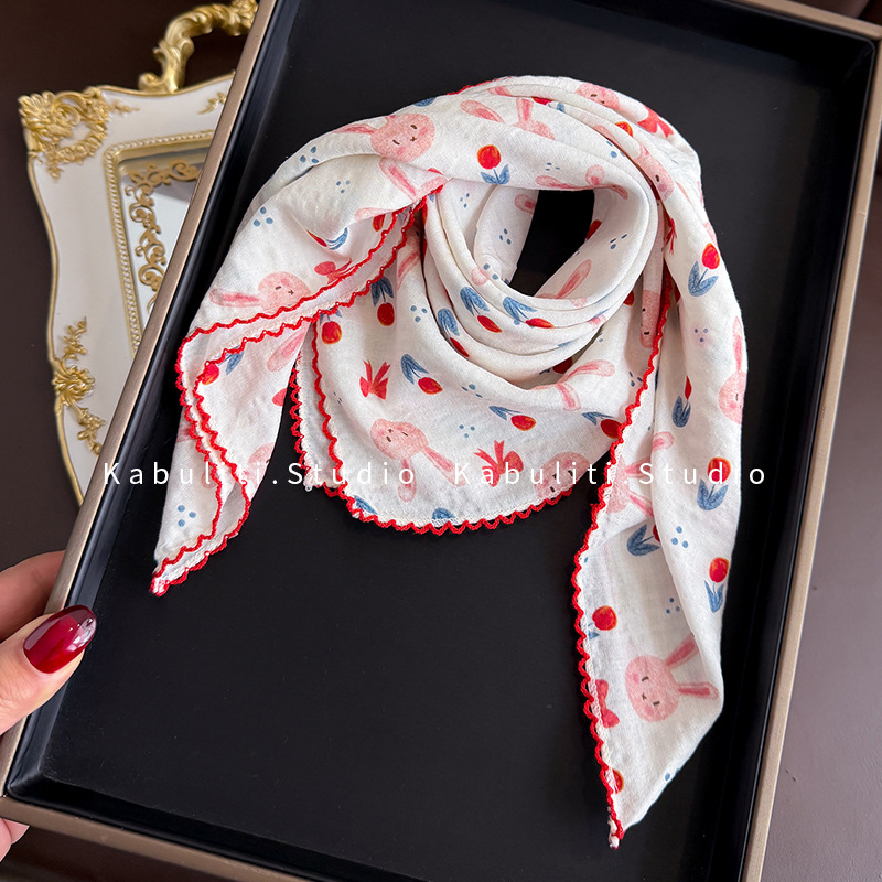 Quadratischer Schal aus Baumwo – Head Wrap Turban Bewertung und Preis