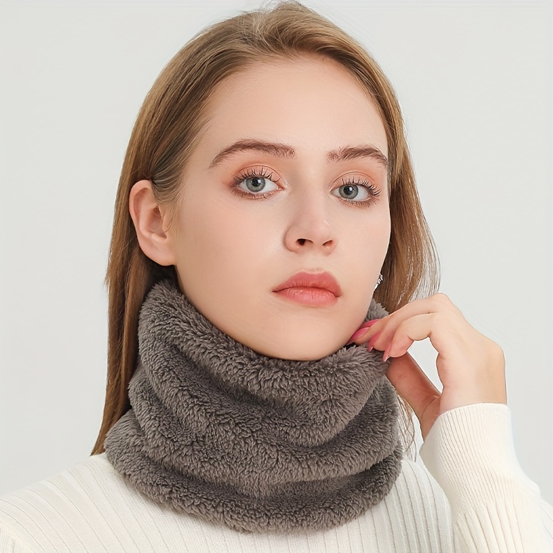 Winddichter Plüsch-Unendlichke – Infinity Scarf Knit Bewertung und Preis