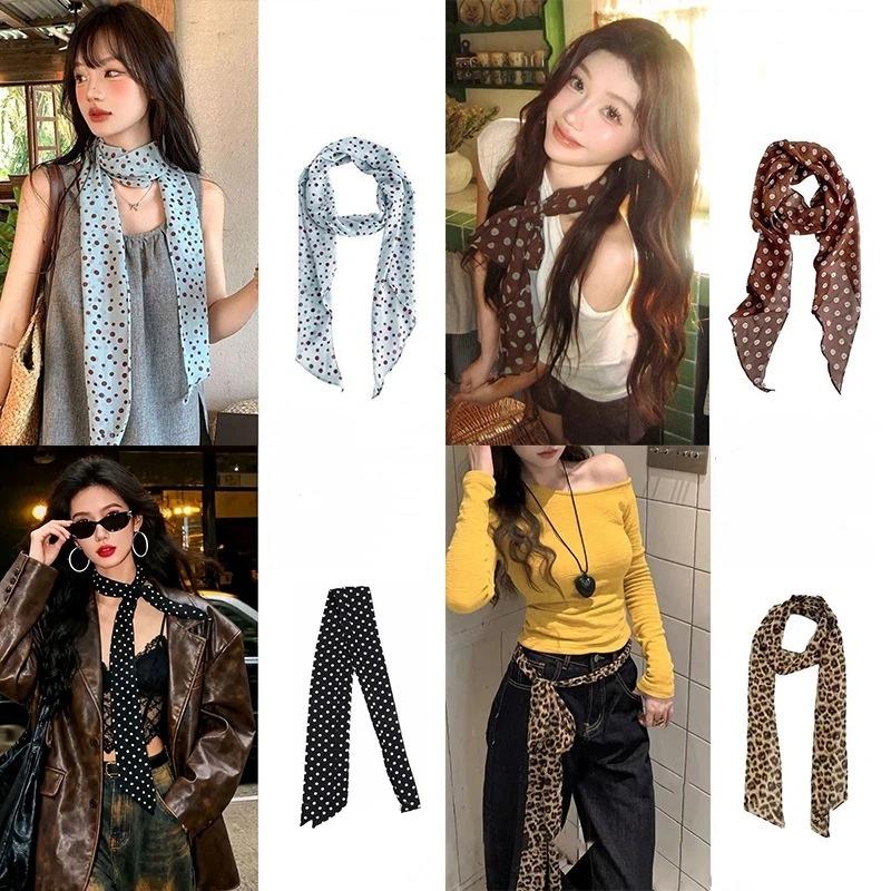 Seidenschal mit gepunktetem Bl – Head Wrap Turban Bewertung und Preis