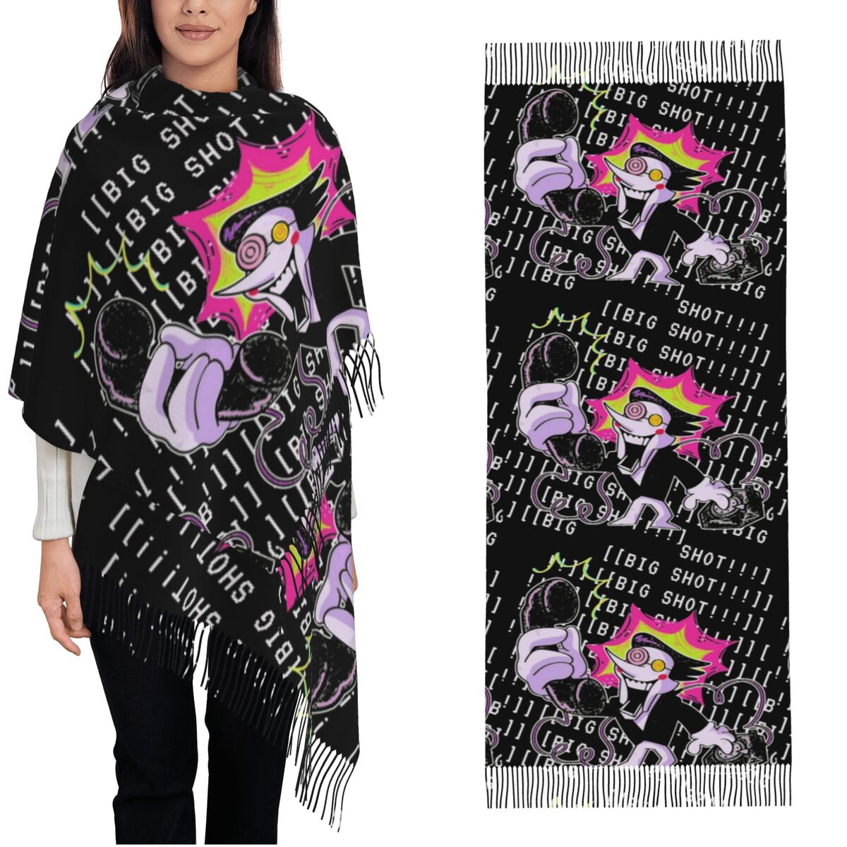 Deltarune Schalwickel für Dame – Pashmina Wrap Large Bewertung und Preis